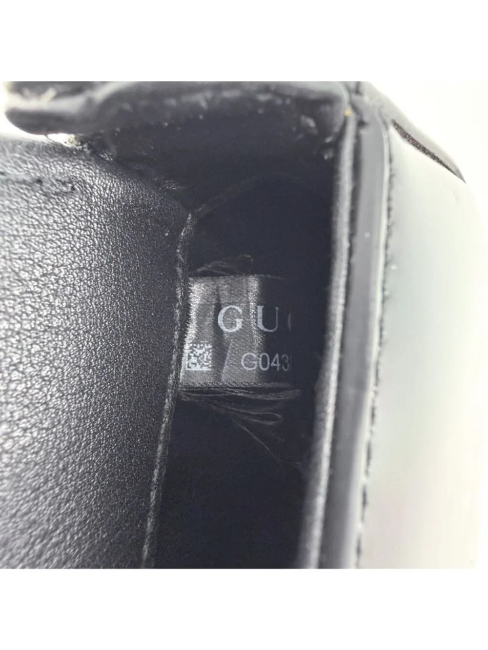 Gucci Bamboo Night Chain Turnlock Shoulder Bag Clutch Black Leather Small - Picture 13 of 15